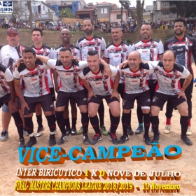 INTER BIRICUTICO É CAMPEÃO