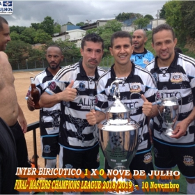 INTER BIRICUTICO É CAMPEÃO