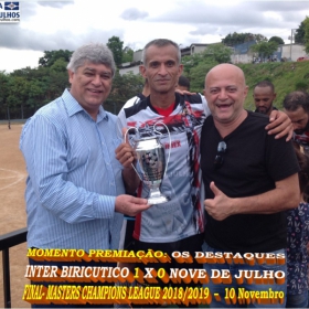 INTER BIRICUTICO É CAMPEÃO