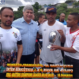 INTER BIRICUTICO É CAMPEÃO