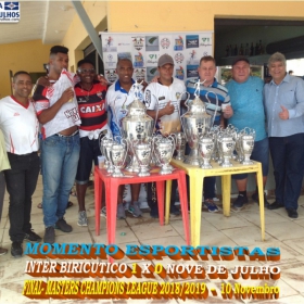 INTER BIRICUTICO É CAMPEÃO