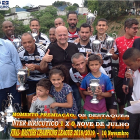 INTER BIRICUTICO É CAMPEÃO