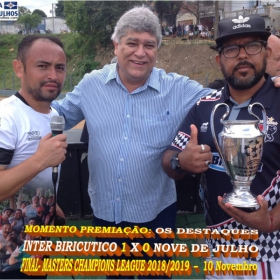 INTER BIRICUTICO É CAMPEÃO