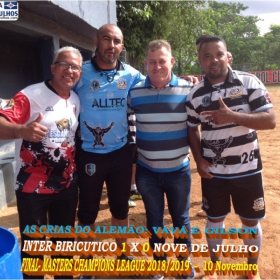 INTER BIRICUTICO É CAMPEÃO