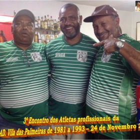 3º ENCONTRO DOS ATLETAS DA AD. VILA DAS PALMEIRAS ANOS 1981 A 1993