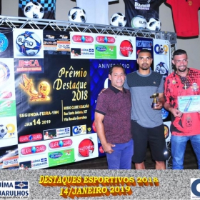 DESTAQUES ESPORTIVOS 2018