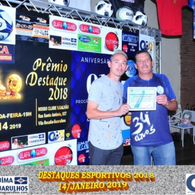 DESTAQUES ESPORTIVOS 2018