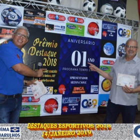 DESTAQUES ESPORTIVOS 2018