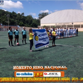 25º CAMPEONATO DE FUTEBOL DO SINDICATO DOS METALÚRGICOS DE GUARULHOS E REGIÃO -2019