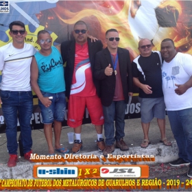 25º CAMPEONATO DE FUTEBOL DO SINDICATO DOS METALÚRGICOS DE GUARULHOS E REGIÃO -2019