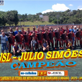 25º CAMPEONATO DE FUTEBOL DO SINDICATO DOS METALÚRGICOS DE GUARULHOS E REGIÃO -2019