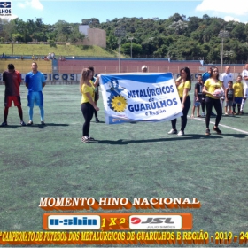 25º CAMPEONATO DE FUTEBOL DO SINDICATO DOS METALÚRGICOS DE GUARULHOS E REGIÃO -2019