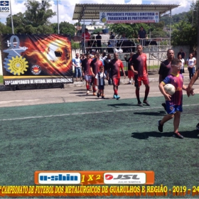 25º CAMPEONATO DE FUTEBOL DO SINDICATO DOS METALÚRGICOS DE GUARULHOS E REGIÃO -2019