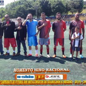 25º CAMPEONATO DE FUTEBOL DO SINDICATO DOS METALÚRGICOS DE GUARULHOS E REGIÃO -2019