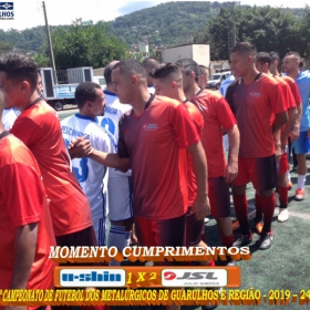 25º CAMPEONATO DE FUTEBOL DO SINDICATO DOS METALÚRGICOS DE GUARULHOS E REGIÃO -2019