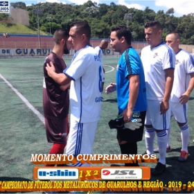 25º CAMPEONATO DE FUTEBOL DO SINDICATO DOS METALÚRGICOS DE GUARULHOS E REGIÃO -2019