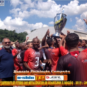 25º CAMPEONATO DE FUTEBOL DO SINDICATO DOS METALÚRGICOS DE GUARULHOS E REGIÃO -2019