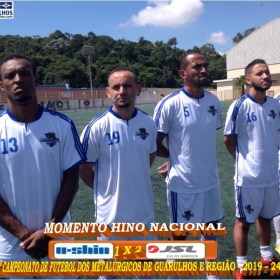 25º CAMPEONATO DE FUTEBOL DO SINDICATO DOS METALÚRGICOS DE GUARULHOS E REGIÃO -2019