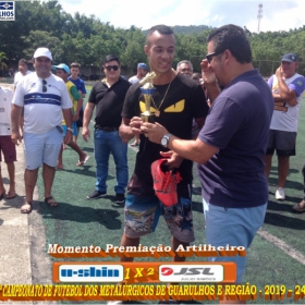 25º CAMPEONATO DE FUTEBOL DO SINDICATO DOS METALÚRGICOS DE GUARULHOS E REGIÃO -2019