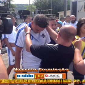 25º CAMPEONATO DE FUTEBOL DO SINDICATO DOS METALÚRGICOS DE GUARULHOS E REGIÃO -2019