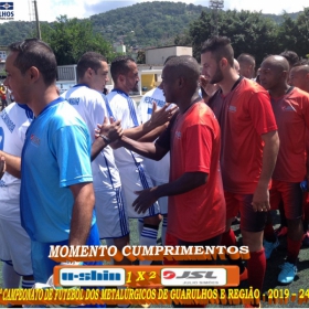 25º CAMPEONATO DE FUTEBOL DO SINDICATO DOS METALÚRGICOS DE GUARULHOS E REGIÃO -2019