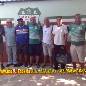 ANIVERSÁRIO DE 91 ANOS DA A.A. MACEDO