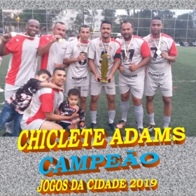 CHICLETE ADAMS - CAMPEÃO