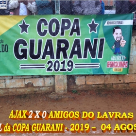 AJAX É O GRANDE CAMPEÃO DA COPA GUARANI 2019