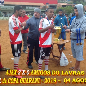 AJAX É O GRANDE CAMPEÃO DA COPA GUARANI 2019