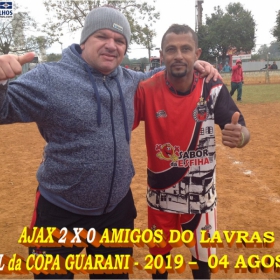 AJAX É O GRANDE CAMPEÃO DA COPA GUARANI 2019