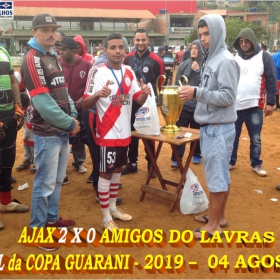 AJAX É O GRANDE CAMPEÃO DA COPA GUARANI 2019