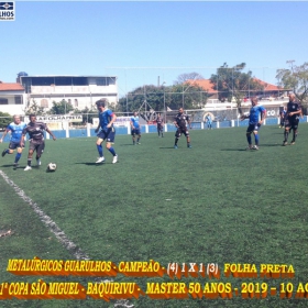 METALÚRGICOS GUARULHOS É O CAMPEÃO