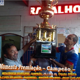 METALÚRGICOS GUARULHOS É O CAMPEÃO