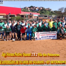 FESTA DE ANIVERSÁRIO DE 59 ANOS DO GUARANI