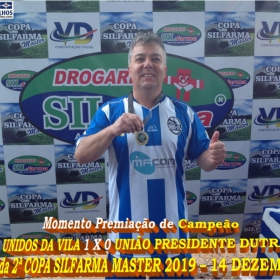 2ª COPA SILFARMA MASTER 2019
