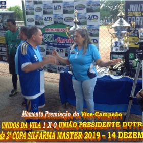 2ª COPA SILFARMA MASTER 2019