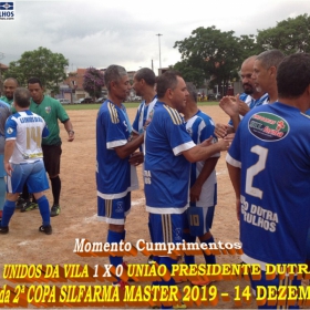 2ª COPA SILFARMA MASTER 2019