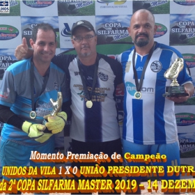 2ª COPA SILFARMA MASTER 2019