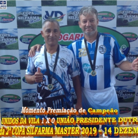 2ª COPA SILFARMA MASTER 2019