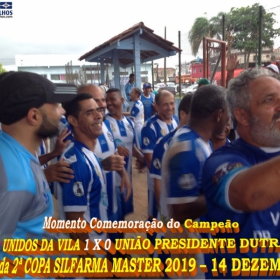 2ª COPA SILFARMA MASTER 2019