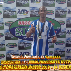 2ª COPA SILFARMA MASTER 2019