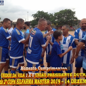 2ª COPA SILFARMA MASTER 2019