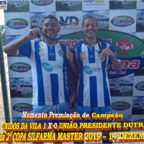 2ª COPA SILFARMA MASTER 2019