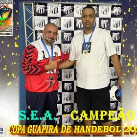 S.E.A.  CAMPEÃO DA COPA GUAPIRA DE HANDEBOL 2021