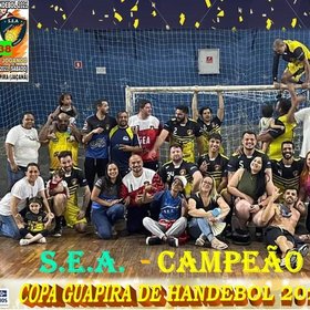 S.E.A.  CAMPEÃO DA COPA GUAPIRA DE HANDEBOL 2021