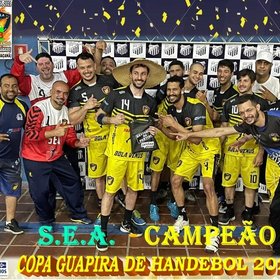 S.E.A.  CAMPEÃO DA COPA GUAPIRA DE HANDEBOL 2021