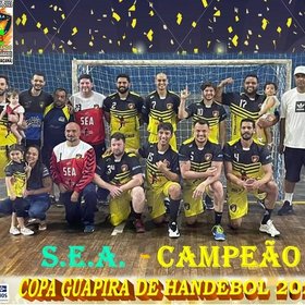 S.E.A.  CAMPEÃO DA COPA GUAPIRA DE HANDEBOL 2021