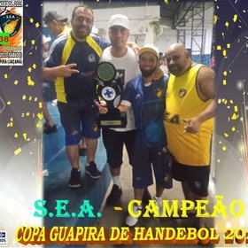 S.E.A.  CAMPEÃO DA COPA GUAPIRA DE HANDEBOL 2021