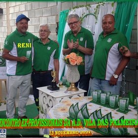 VI ENCONTRO DOS EX-PROFISSIONAIS DO A.D. VILA DAS PALMEIRAS