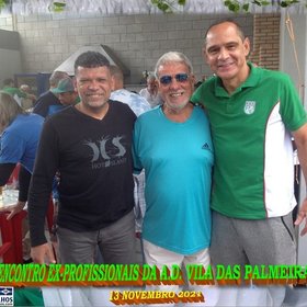 VI ENCONTRO DOS EX-PROFISSIONAIS DO A.D. VILA DAS PALMEIRAS